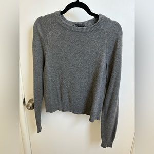 Brandy Melville Wool blend gray sweater